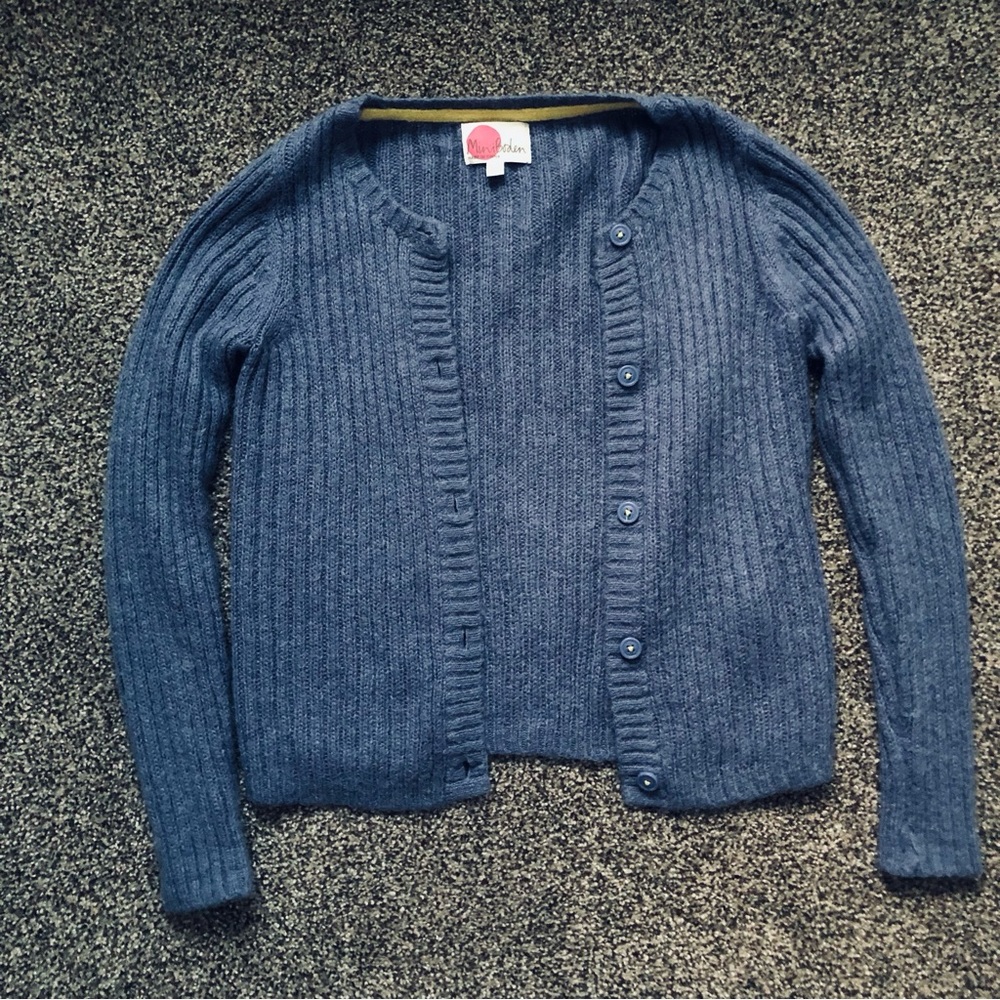 Mini Boden Cardigan Periwinkle Blue | Youth 9-10 | 140 cm